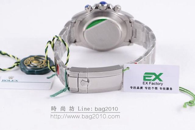 勞力士手錶 Rolex全新彩虹圈迪通拿Daytona Rolex男士高端腕表 勞力士機械男表  hds1237